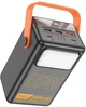 Павербанк HOCO J110A Power Bank 60000mAh/65W/222Wh/3USB/2Type-C/QC3.0+PD3.0 с фонариком Black - изображение 6