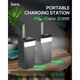 Павербанк Hoco J86A Power Bank 50000mAh/22.5W/2USB/Type-C/Micro-USB с быстрой зарядкой QC3.0+PD3.0 и фонариком Black - изображение 6
