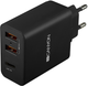 Ładowarka sieciowa Canyon H-08 PD 30W USB-C +  2 x USB-A Black (CNE-CHA08B) - obraz 1