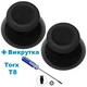 Стики для джойстика Xbox Series X/S (model 1914) чорний 2 шт + викрутка Torx T8 - зображення 1