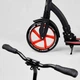 Самокат двухколесный складной Best Scooter Robotic с амортизатором красный 40860 - изображение 4
