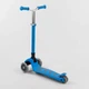 Самокат детский четырехколесный складной с подсветкой Best Scooter MAXI до 60 кг голубой Y-00180 - изображение 4