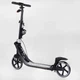 Самокат двухколесный складной с фарой ручной тормоз Best Scooter Forward черный с белым L-36375 - изображение 7