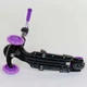 Дитячий самокат - трансформер 5 в 1 з підсвічуванням Best Scooter Сонечко 13400 фіолетовий - зображення 4