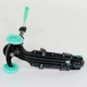 Детский самокат - трансформер 5 в 1 с подсветкой Best Scooter Божья коровка 43702 бирюзовый - изображение 4