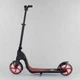 Самокат двухколесный складной Best Scooter Matrix FC до 100 кг колеса PU 200 мм красный 18424 - изображение 3