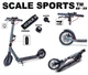 Самокат двоколісний складаний Scale Sports SS-23 дискове гальмо LED ліхтарик сірий - зображення 3