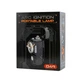 Акумуляторний LED ліхтарик D49 із запальничкою black - зображення 6