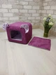 Будинок для морських свинок, шиншил, гризунів Animals_joy Свинка S 26*26 см (007) - зображення 1