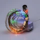 Гірлянда світлодіодна кінський хвіст GarlandoPro 200LED Роса 2м 10 ліній 173309ML - зображення 6