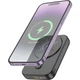 Повербанк Hoco J117A 10000mAh магнитный с функцией беспроводной зарядки черный - изображение 4