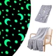 Плед-покривало Magic Blanket, що світиться в темряві Grey - зображення 6