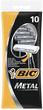 Набір бритв без змінних катриджів BIC Metal 10 шт (3086126636481) - зображення 1