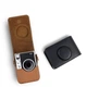 Чохол для фотокамери вертикальний FujiFilm INSTAX mini EVO Коричневий Case Brown - изображение 3