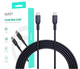 Kabel Aukey 240 W USB Type-C – USB Type-C 5A 20 V 1 m CB-SCC241 Black (0689323787265) - obraz 5