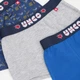 Набор детских трусов-боксеров 3 шт для мальчика Unco Boxer Y Pack3 98-104 см Bleu Unis (ROZ6501018343) - изображение 3