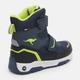 Детские зимние ботинки для мальчика Kangaroos 10223-000-4054 30 Темно-синий/Лайм (4099758471886) - изображение 4