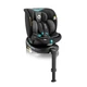 Дитяче автокрісло Lionelo NAVY I-SIZE BLACK TURQUOISE - зображення 4