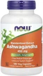 Ашваганда Now Foods Ashwagandha 450 мг 180 веганских капсул (733739045935) - изображение 1