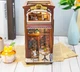 3D Книжный Румбокс Бук Нук "Coffee House/ Кофе Хаус" Миниатюрный Кукольный Домик Диорама DIY DollHouse Diorama Book Nook от HongDa (M513) - изображение 2