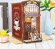 3D Книжный Румбокс Бук Нук "Coffee House/ Кофе Хаус" Миниатюрный Кукольный Домик Диорама DIY DollHouse Diorama Book Nook от HongDa (M513) - изображение 3