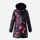 Парка зимняя с мехом женская Huppa Vivian 12498020-44649 XS Неон/Коралловая (4741632247550) - изображение 6