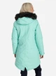 Парка зимняя с мехом женская Huppa Vivian 12498020-20026 M Мятная (4741468983974) - изображение 2