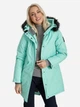 Парка зимняя с мехом женская Huppa Vivian 12498020-20026 M Мятная (4741468983974) - изображение 3