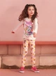 Легінси для дівчинки Fashion 45508-BG 128 Бежевий - изображение 3