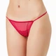 Трусики-стрінги жіночі з сіточки та мережива Felisiya Lingerie Малинове вино 222-910с М - зображення 1