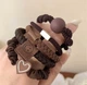 Набор резинок для волос 5 шт. Коричневый, WUKE One size - изображение 1