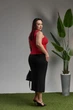 Женский топ 2743 ТМ Triko Bakh 42-44 коралловый (2743_coral_1) - изображение 3