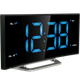 Годинник настільний з радіо Technoline WT460 Blue LED Black/Silver (WT460 blaue LED) - изображение 3