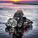 Налобный фонарь Bailong RJ 3000 Т6 высокая мощность, светодиодный, с регулировкой наклона - изображение 2