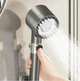 Душевая лейка 4в1 Shower Head 360° кнопка выключения воды, 3 режима, массажные шипы, турмалиновое покрытие - изображение 4