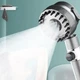 Душевая лейка 4в1 Shower Head 360° кнопка выключения воды, 3 режима, массажные шипы, турмалиновое покрытие - изображение 6