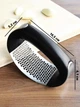 Пресс для чеснока GARLIC PRESS ручной из нержавеющей стали измельчитель металлический с ручкой черный чеснокодавка - изображение 8