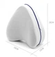 Ортопедична подушка для ніг та колін для сну Contour Legacy Leg Pillow анатомічна для правильного положення - зображення 8