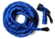 Шланг для полива X HOSE с распылителем, садовый поливочный шланг для сада 75 м, синий, складной - изображение 4
