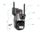 Уличная охранная поворотная WIFI камера Dual Lens Zoom 8MP сирена, зум, iCSee с удаленным доступом и ночной съемкой - изображение 3