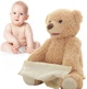 Детская интерактивная плюшевая игрушка Мишка Пикабу Peekaboo Bear Brown 30 см коричневый развивающий - изображение 5