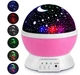 Ночник-проектор звездное небо Star Master Dream QDP01 розовый питание от батареек, USB, теплый свет - изображение 8