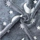 Светящийся плед для детей и подростков Magic Blanket серый 150х100 см день ночь плюшевый теплый - изображение 4