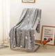 Светящийся плед для детей и подростков Magic Blanket серый 150х100 см день ночь плюшевый теплый - изображение 5