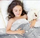 Светящийся плед для детей и подростков Magic Blanket серый 150х100 см день ночь плюшевый теплый - изображение 6