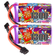 Батарея GNB 4S 1300mAh 15.2V 120C/240C XT60 - изображение 4