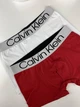 Набір чоловічих трусів Calvin Klein 5 штук якісні бавовняні боксери на середній посадці на кожен день, на подарунок, розмір М - зображення 3
