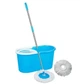 Швабра с автоматическим отжимом центрифугой и ведром Easy Mop “Круглая Швабра” вращение 360 градусов микрофибра - изображение 5