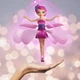 Летающая кукла фея Flying Fairy, игрушка для девочек Diy парящая в воздухе, на аккумуляторе, зарядка от сети - изображение 1