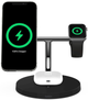 Зарядний пристрій Belkin BoostCharge Pro 3-in-1 Wireless Charger MagSafe 15W Black (745883885800) - зображення 8